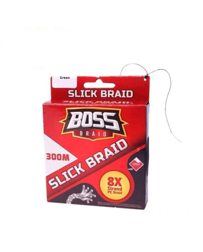 Boss Braid Slick Braid 8X 300m Green