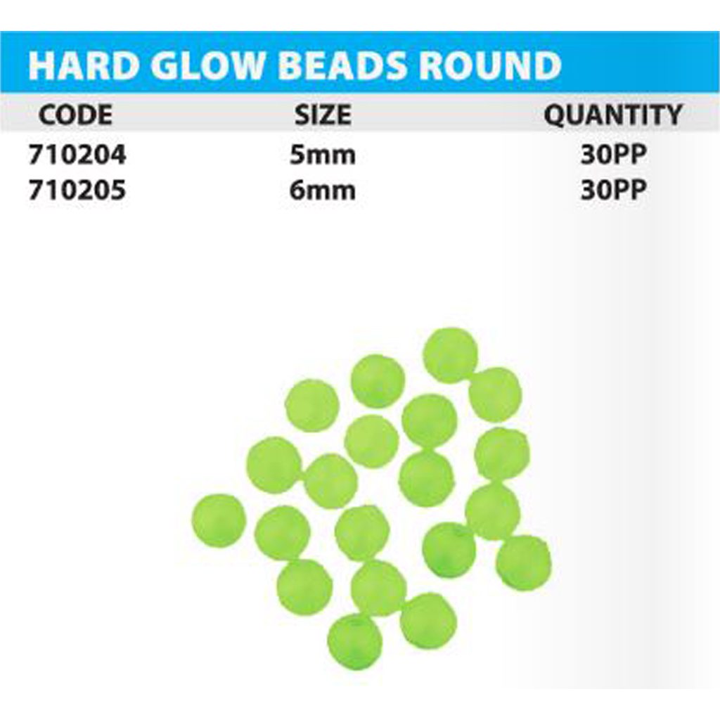 Glow Bead Round Green - Image 2