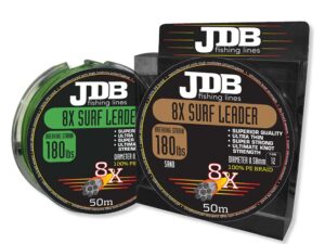 JDB Fishing Lines 8X Surf Leader