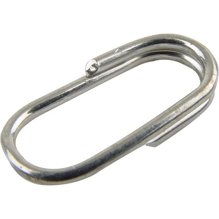 Mustad Oval Split Ring MA037-NI Hook