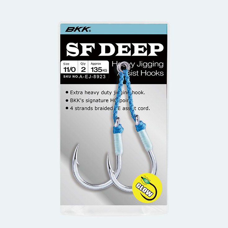 BKK SF-Deep Rigged Heavy Jigging Assist Hook