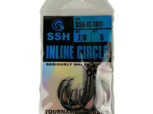 SSH Inline Circle Hook Black Nickel
