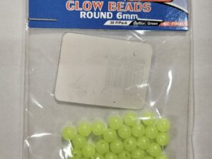 Glow Bead Round Green