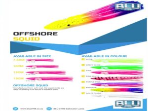 Blu Offshore Squid Lures